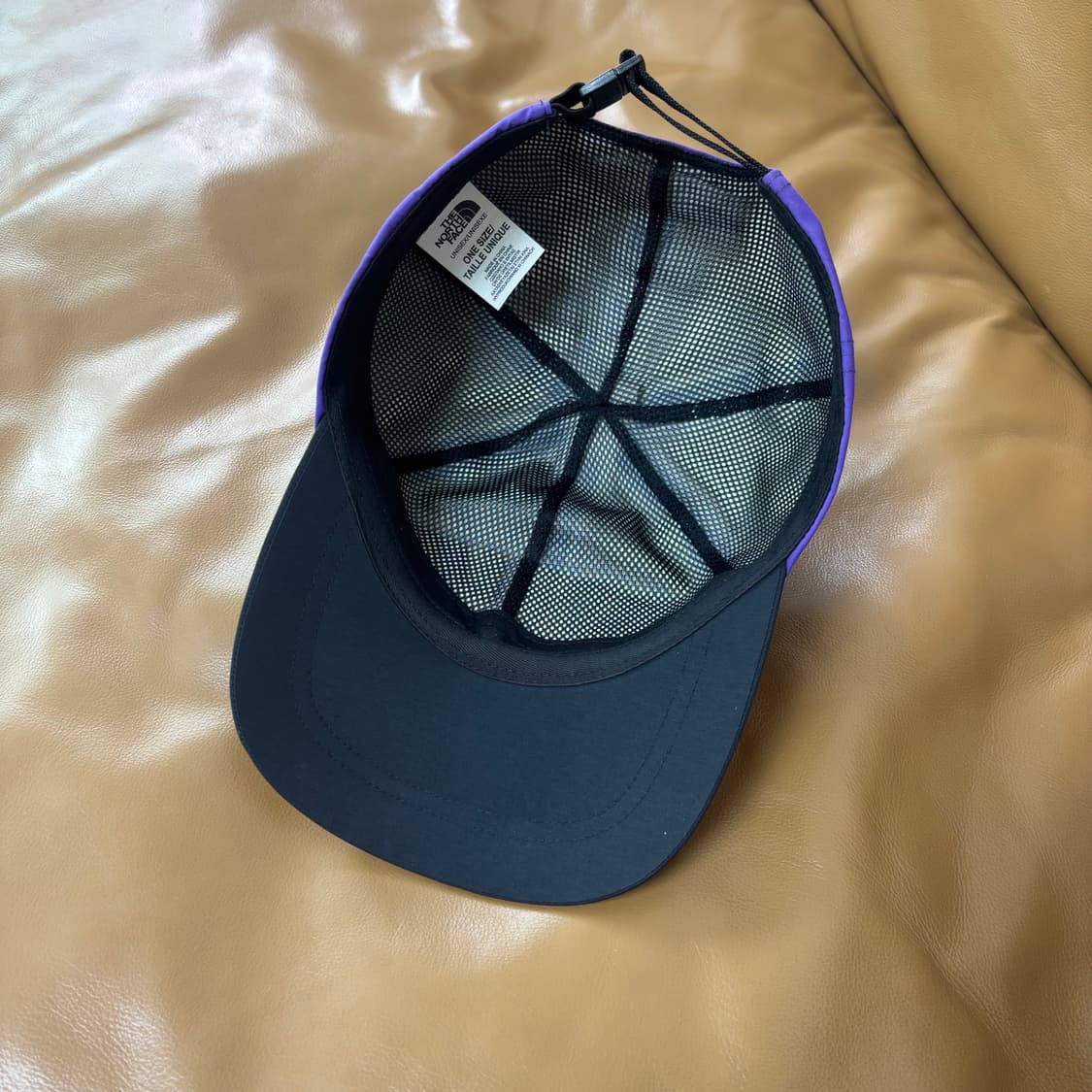 슈프림 노스페이스 고어텍스 6패널 볼캡 모자 아크 로고 퍼플 블랙 상품이미지6