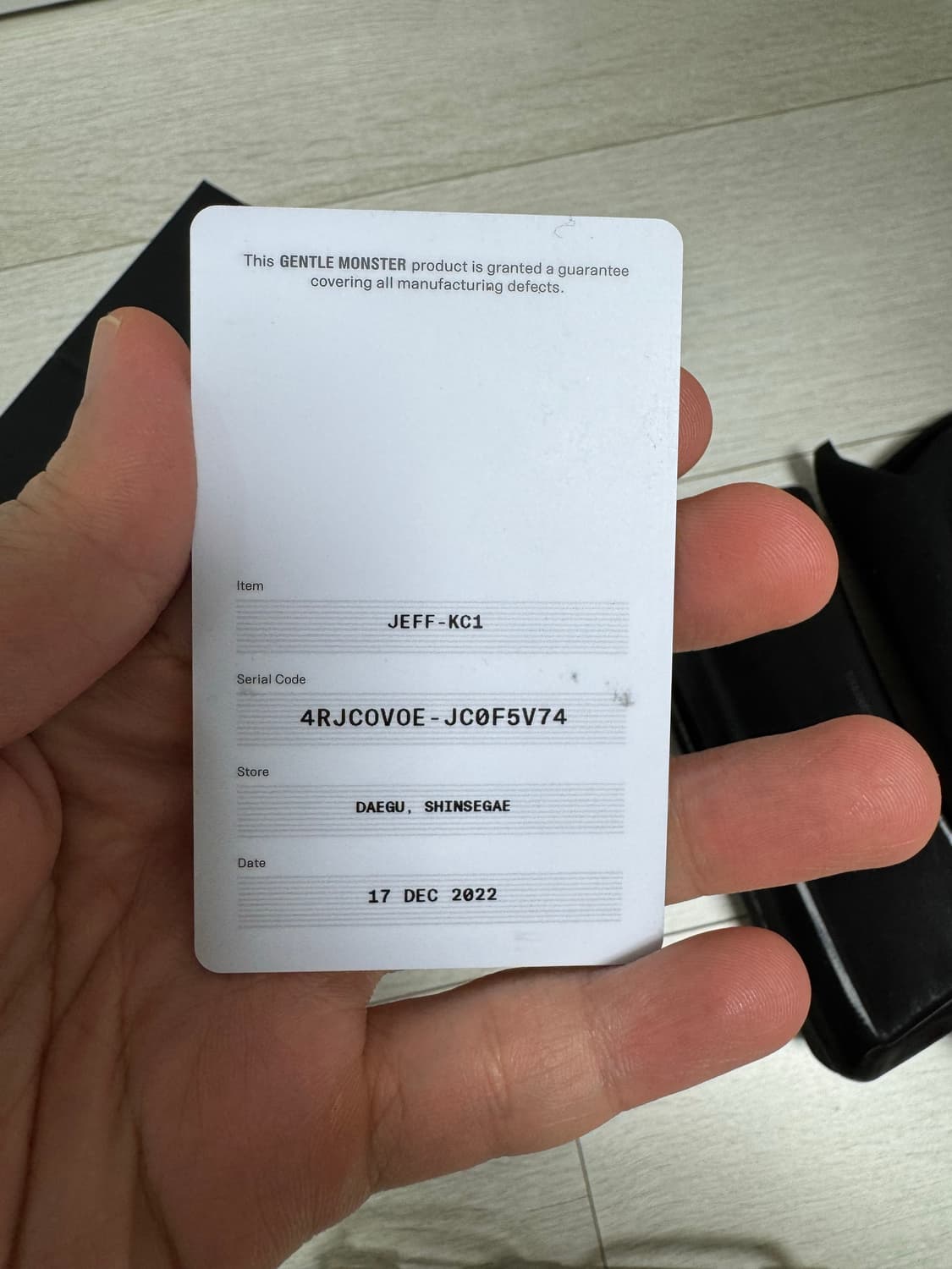 젠틀몬스터 제프 KC1 그린 클리어 안경 상품이미지3