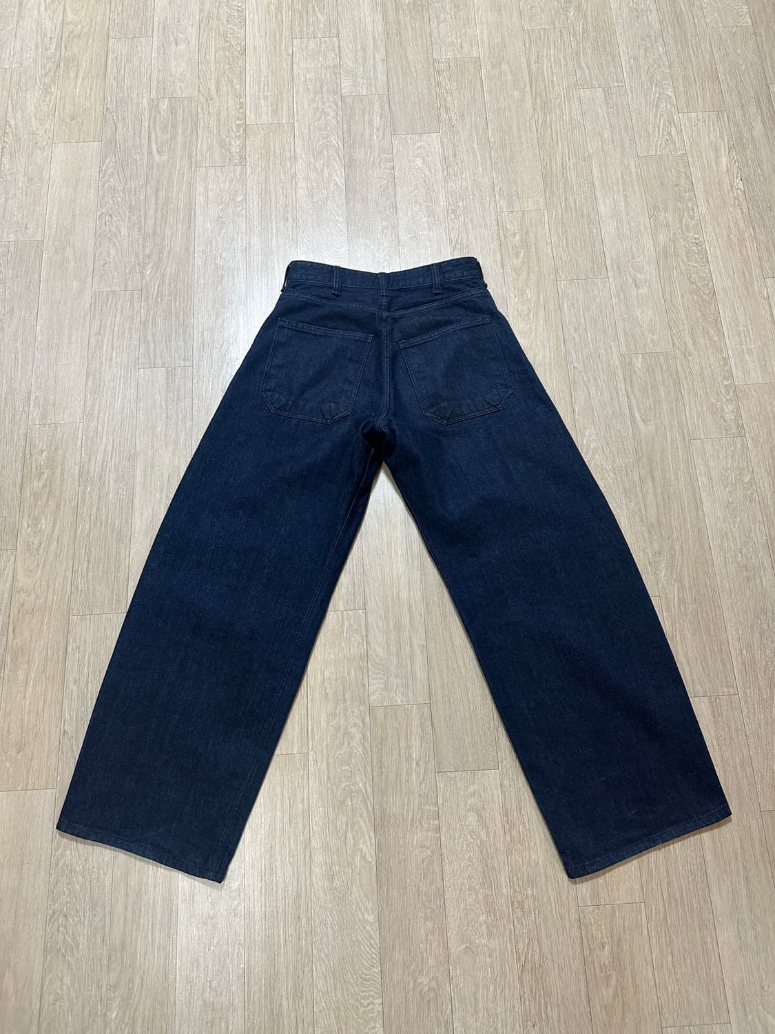 해칭룸 와이드 커브진 생지 (1) 상품이미지2