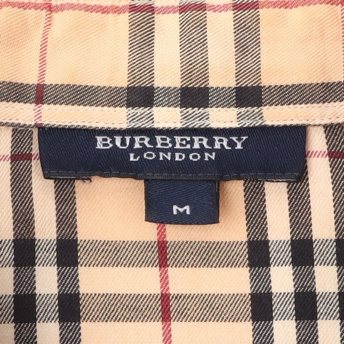 버버리 런던 노바체크 베이지 포켓 셔츠 상품이미지8