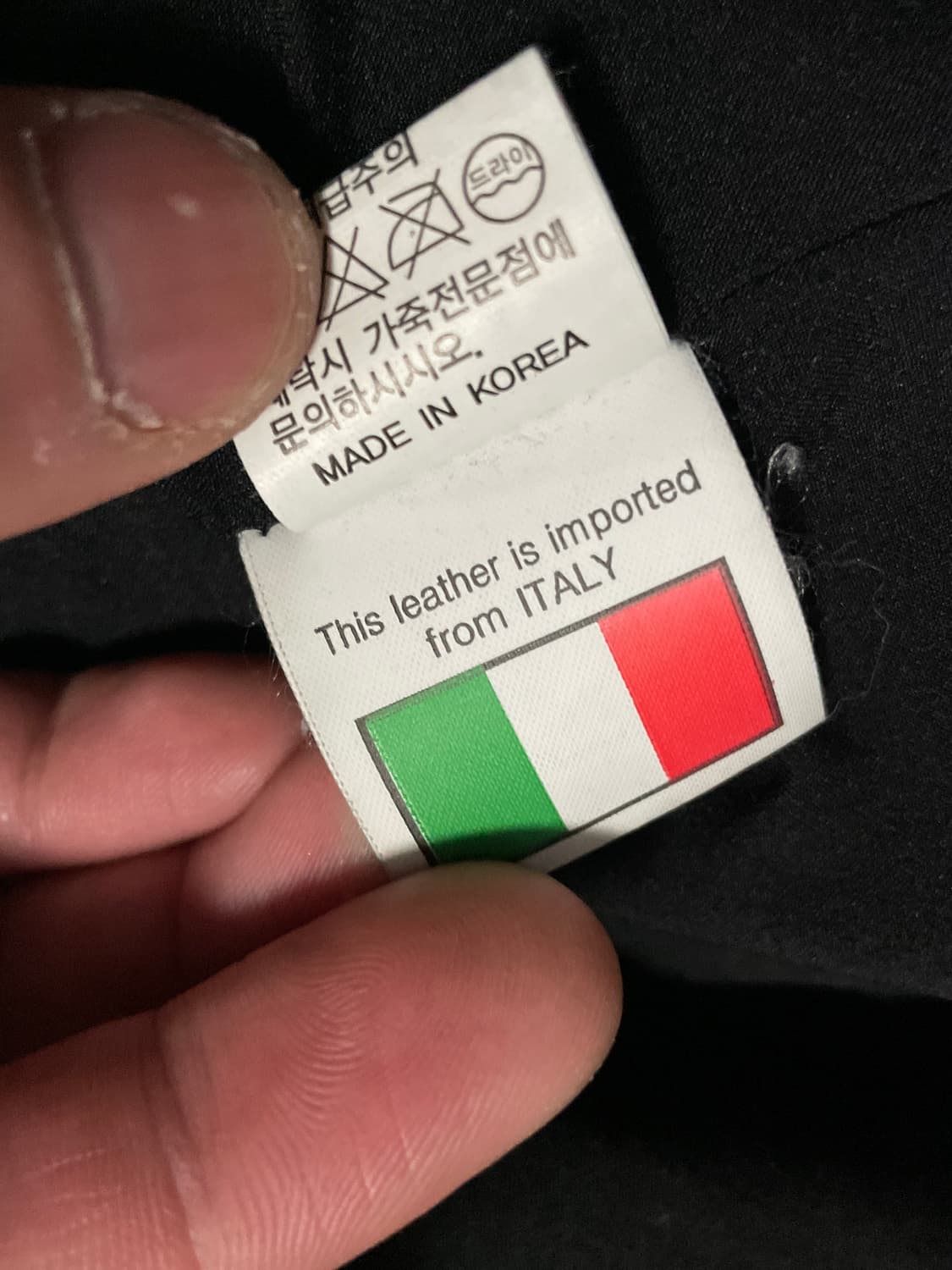 광희시장 웨스턴 무드 램스킨 양가죽 절개 레더 자켓 상품이미지10