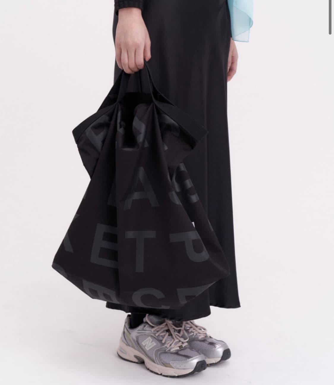 피치바스켓 블랙 에코백 가방 상품이미지1
