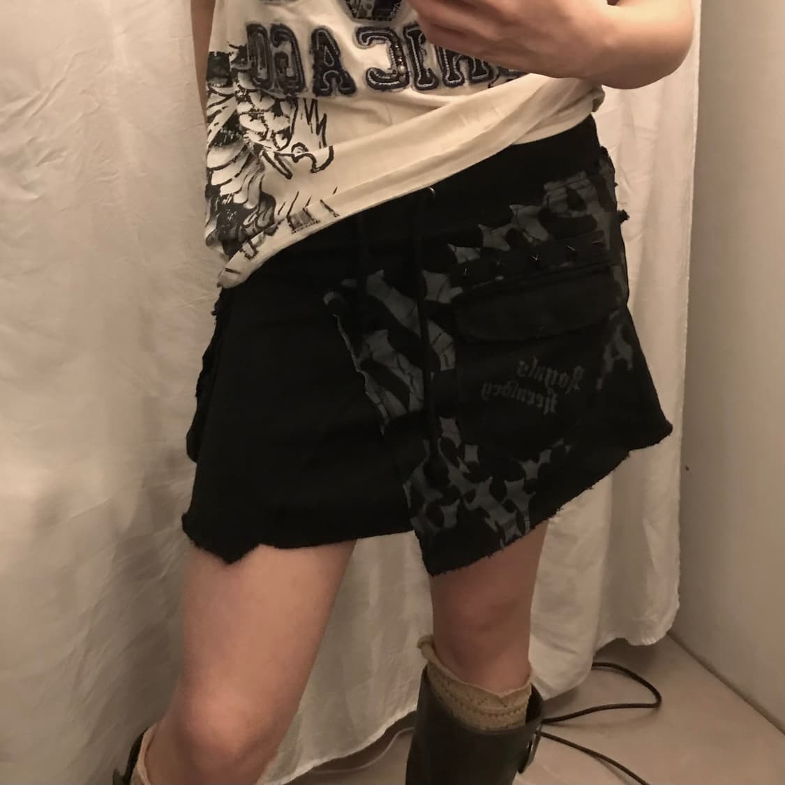 Glitz 글리츠 고스펑크 고딕 스커트 상품이미지3