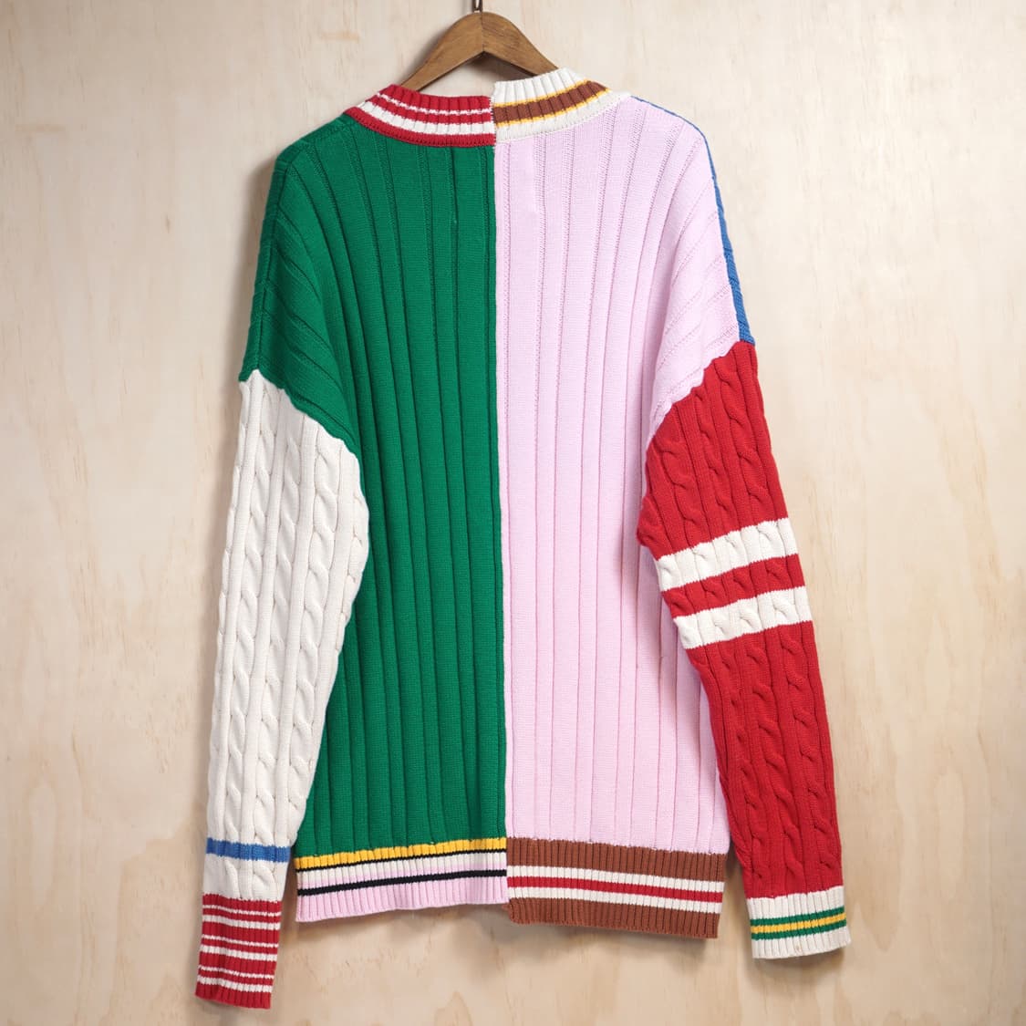 Outsiders Division 패턴 믹스 니트 상품이미지4