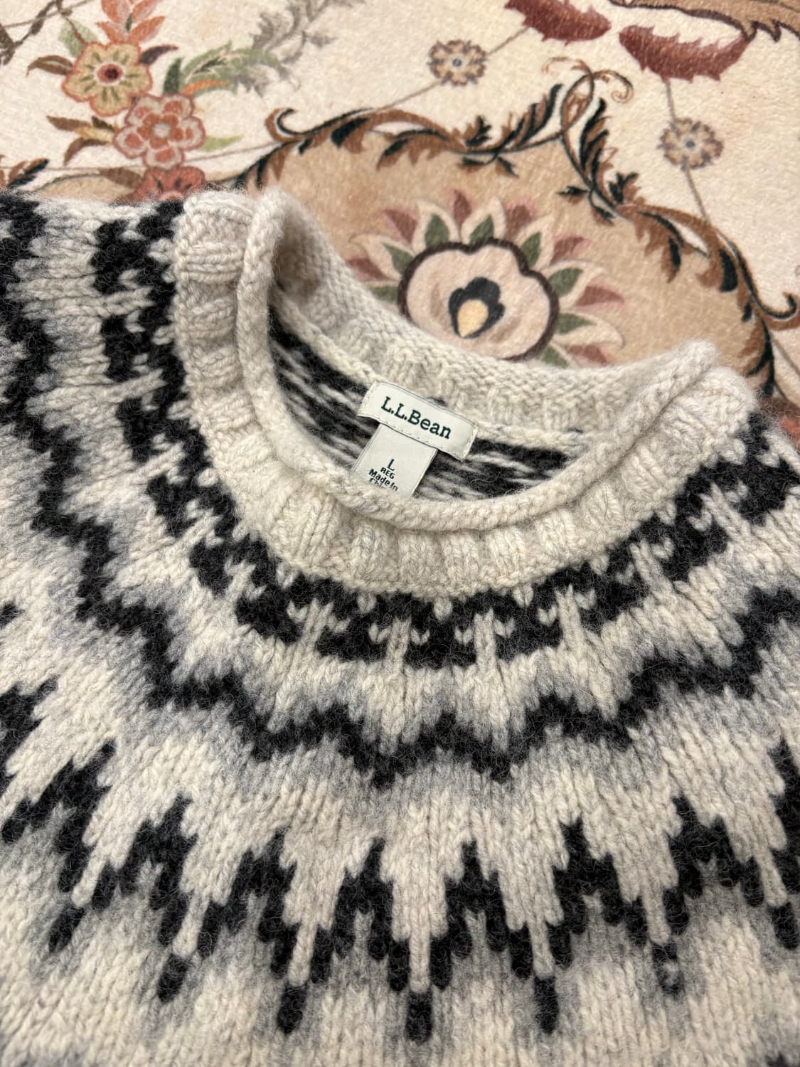 엘엘빈 노르딕 패턴니트 상품이미지3