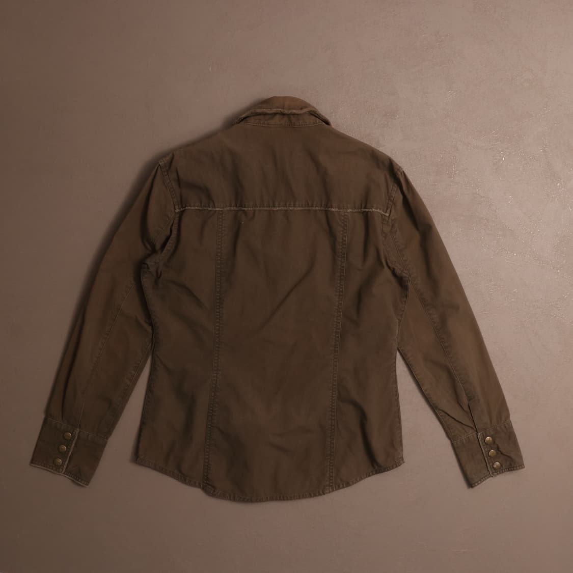 버버리 블랙라벨 카키 라이더 셔츠 A1465 상품이미지4