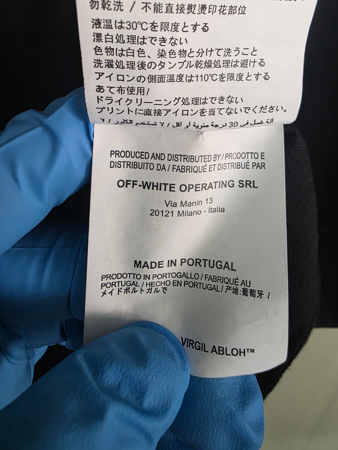 Off-White 블랙 화살표 프린팅 티셔츠 XL 상품이미지6