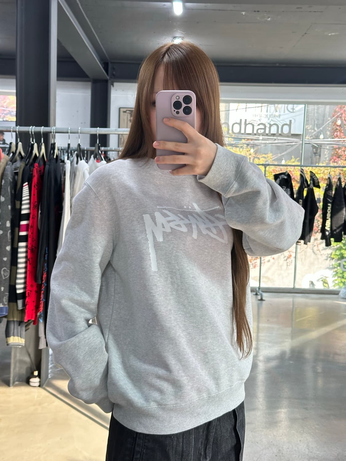 스투시 빅스탁 기모 맨투맨 상품이미지3