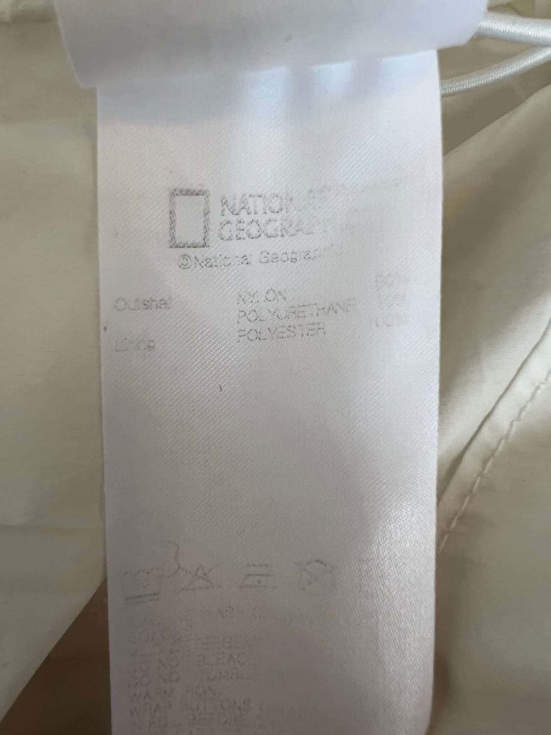 내셔널지오그래픽 키즈 아이보리윈드브레이커 바람막이후드점퍼 상품이미지9