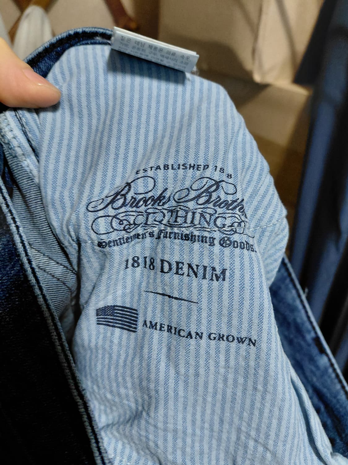 [브룩스브라더스]데님 청바지 33사이즈 상품이미지6