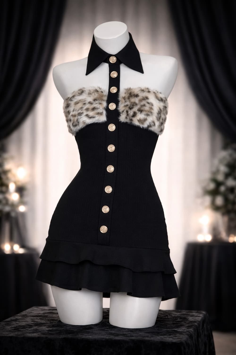 베이비메탈클럽 키티갸루 미니 원피스 오네갸루  상품이미지1