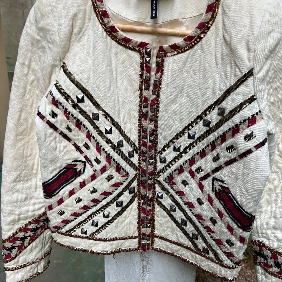 이자벨마랑 12FW 보헤미안 퀼팅 볼레로 자켓 상품이미지5