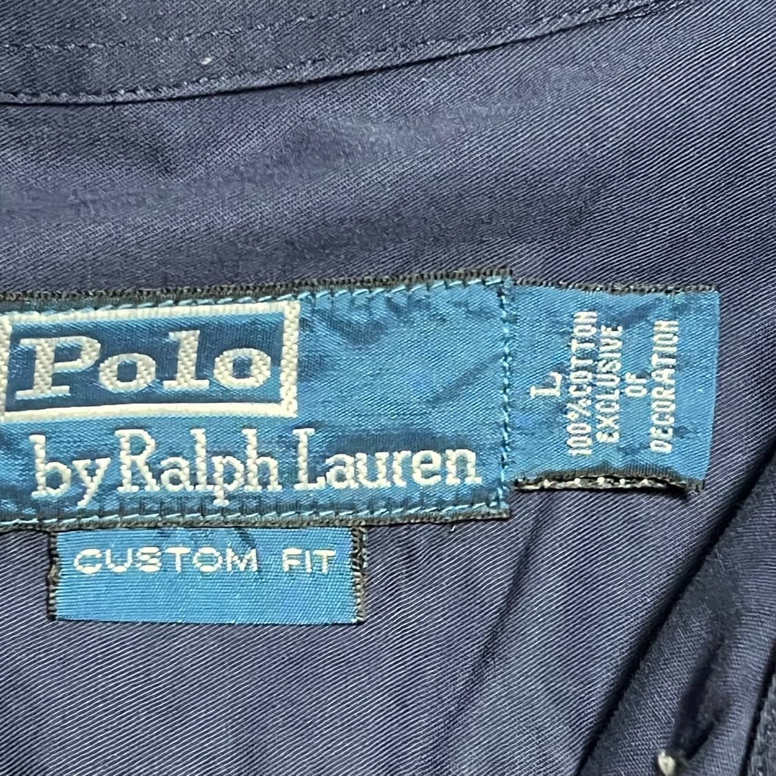 L 폴로랄프로렌 포켓 레드 로고 자수 셔츠 상품이미지3