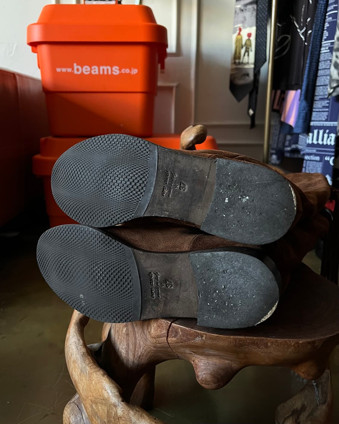 LAMUN Italy Vintage Fringe Wsetern Boots 상품이미지6