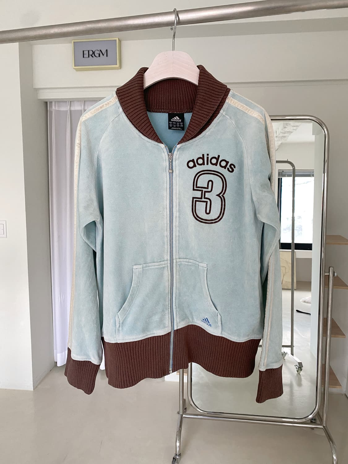 아디다스 벨루어 트랙탑 상품이미지5