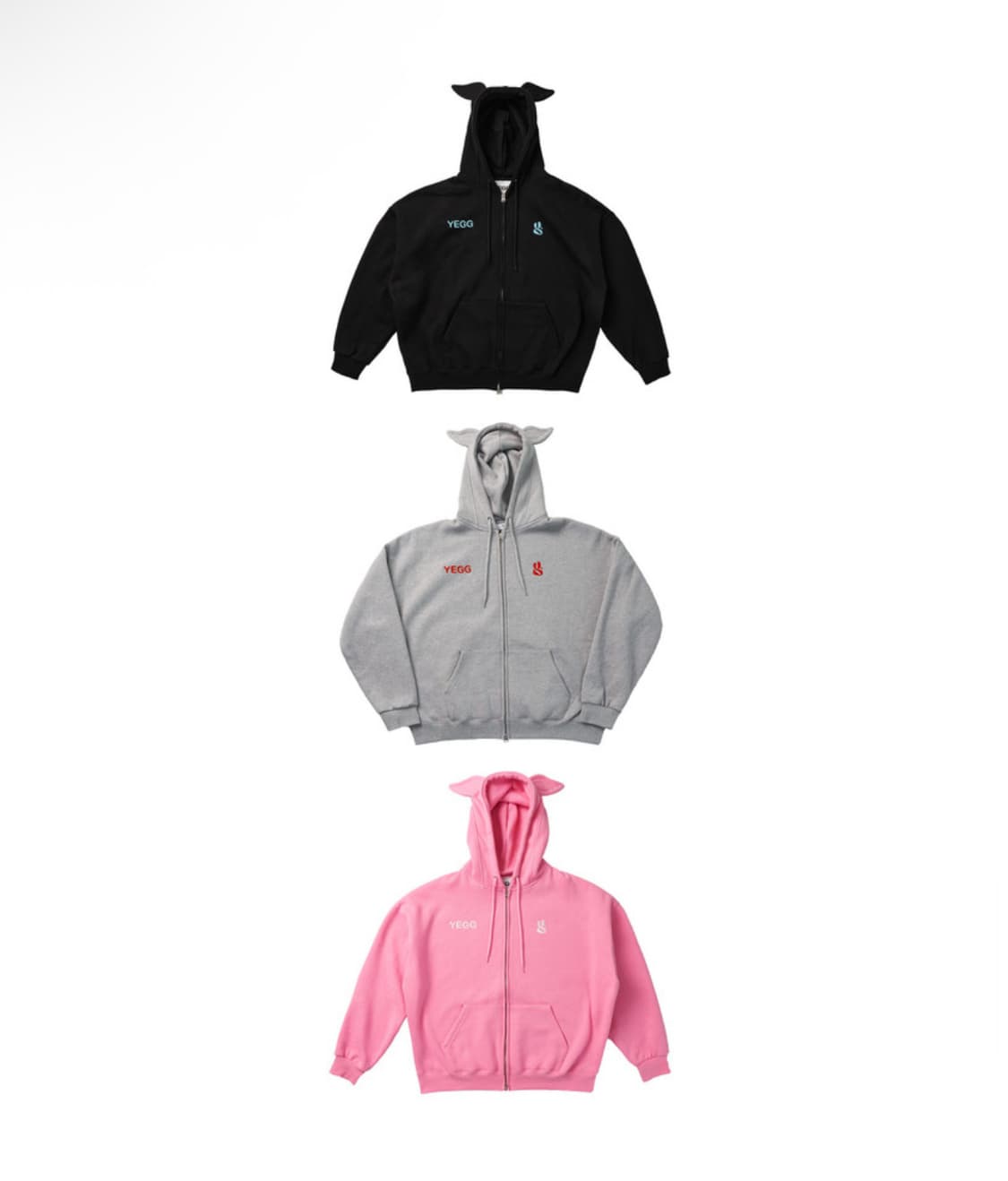 예그 윙 후드집업 바지 셋업 yegg wing hoodie pants 상품이미지4