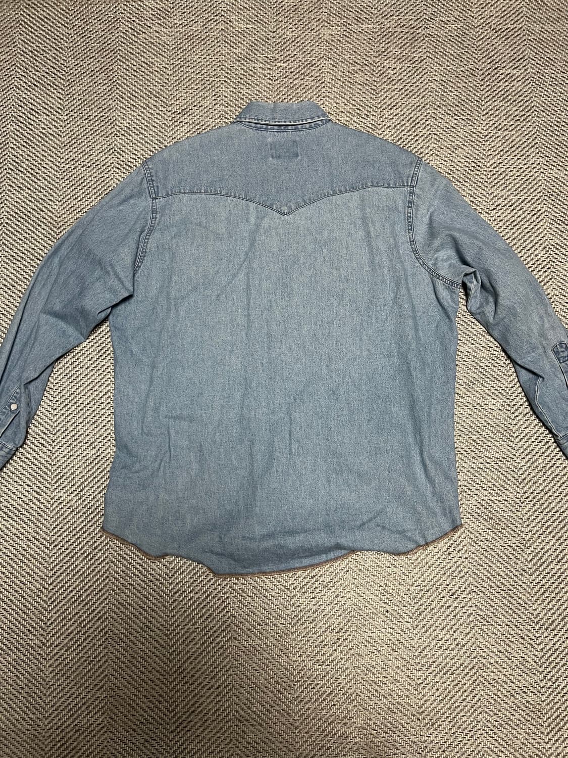 랭글러 데님 웨스턴 셔츠 상품이미지2