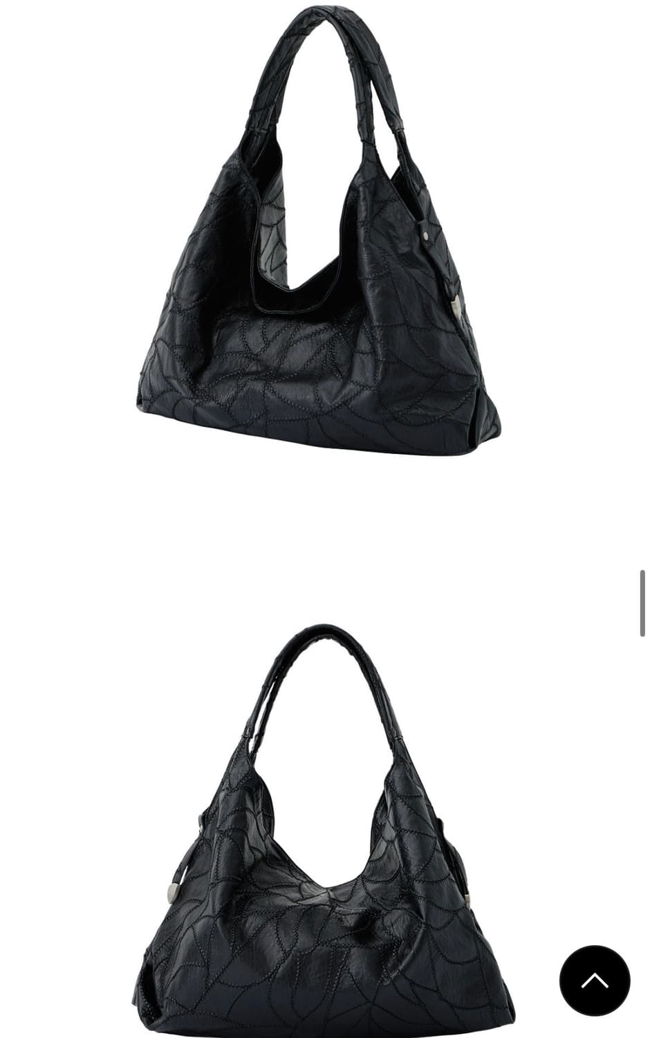 샌드뮤지엄 CACTUS HOBO BAG 블랙 상품이미지3