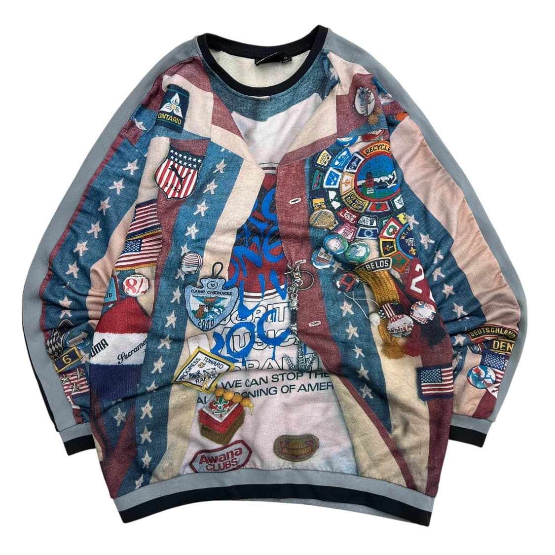 퓨마 X 미하라야스히로 스웻 셔츠 M ( 동일 매물 이베이 34만원대 판 상품이미지2