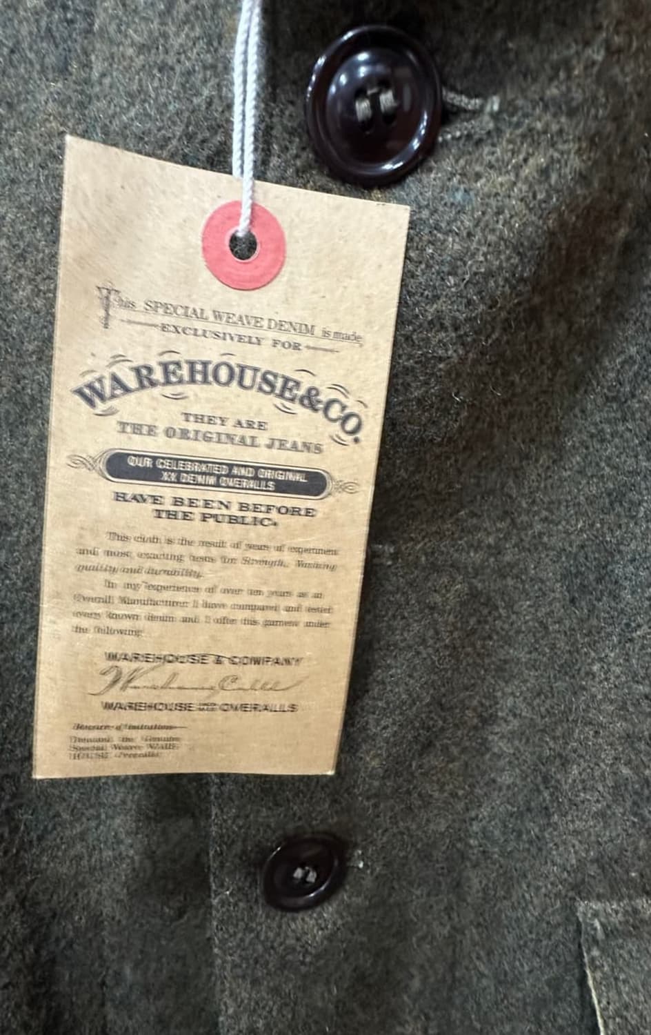 급처) warehous웨어하우스 a-1 울 자켓 lot.2233 40sz 상품이미지4