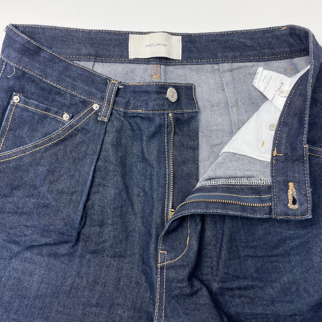 Avec design 데님 팬츠 청바지 상품이미지3