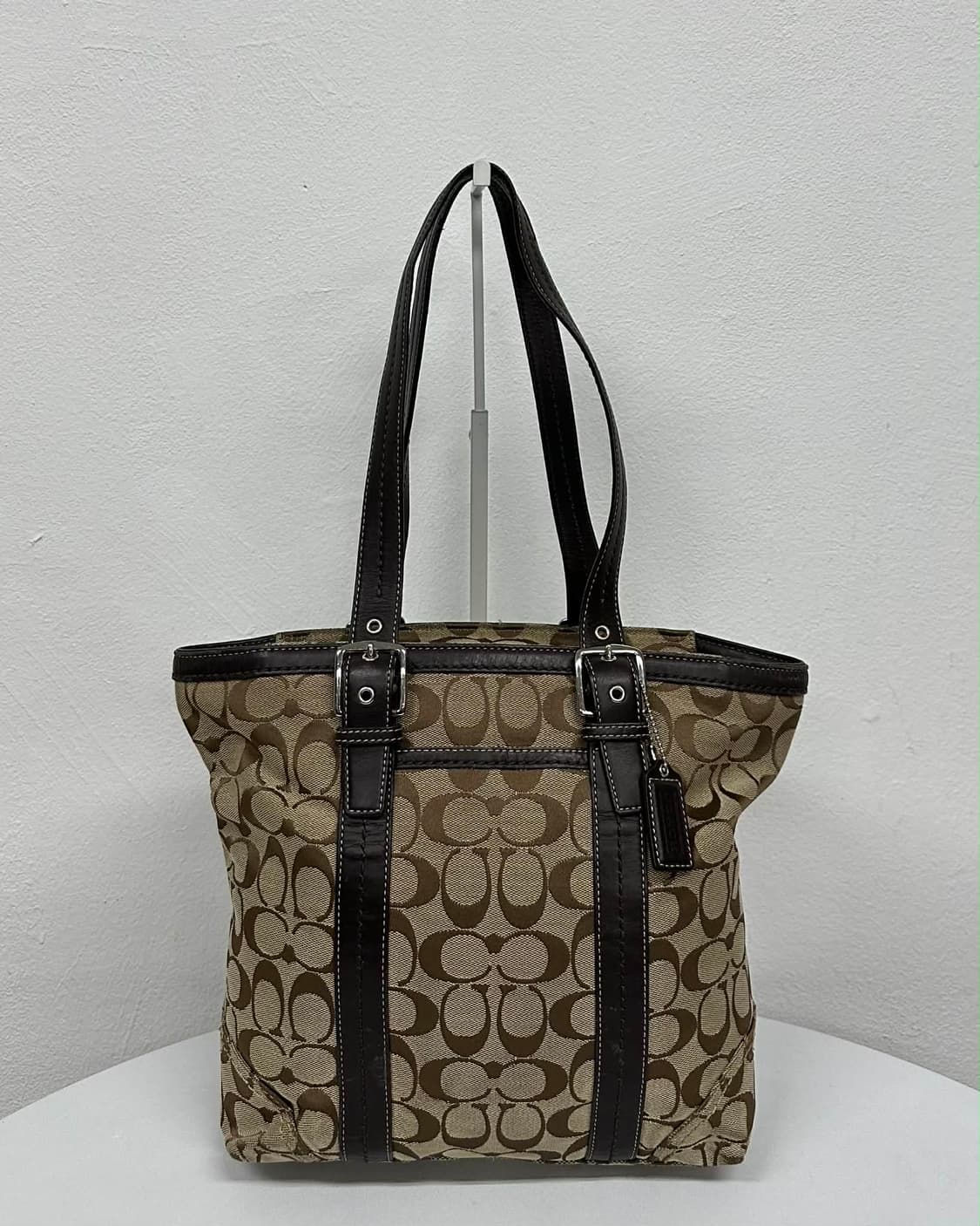 코치 시그니처 자카드 빈티지 숄더 & 토트백 상품이미지1