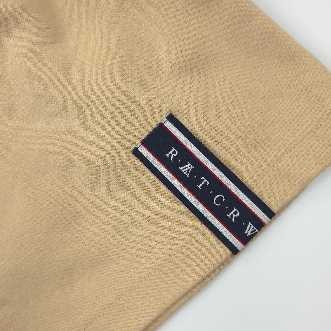 로맨틱크라운 하프패턴 반팔 카라티 베이지 (XL) 상품이미지5