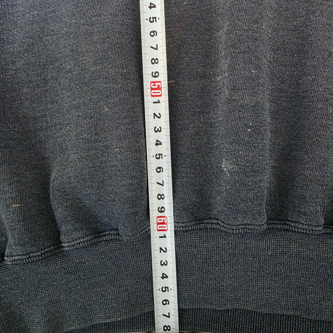 [XXL] 90s 빈티지 러셀 애슬레틱 트래쉬드 스웻 맨투맨 다크 그레이 상품이미지10