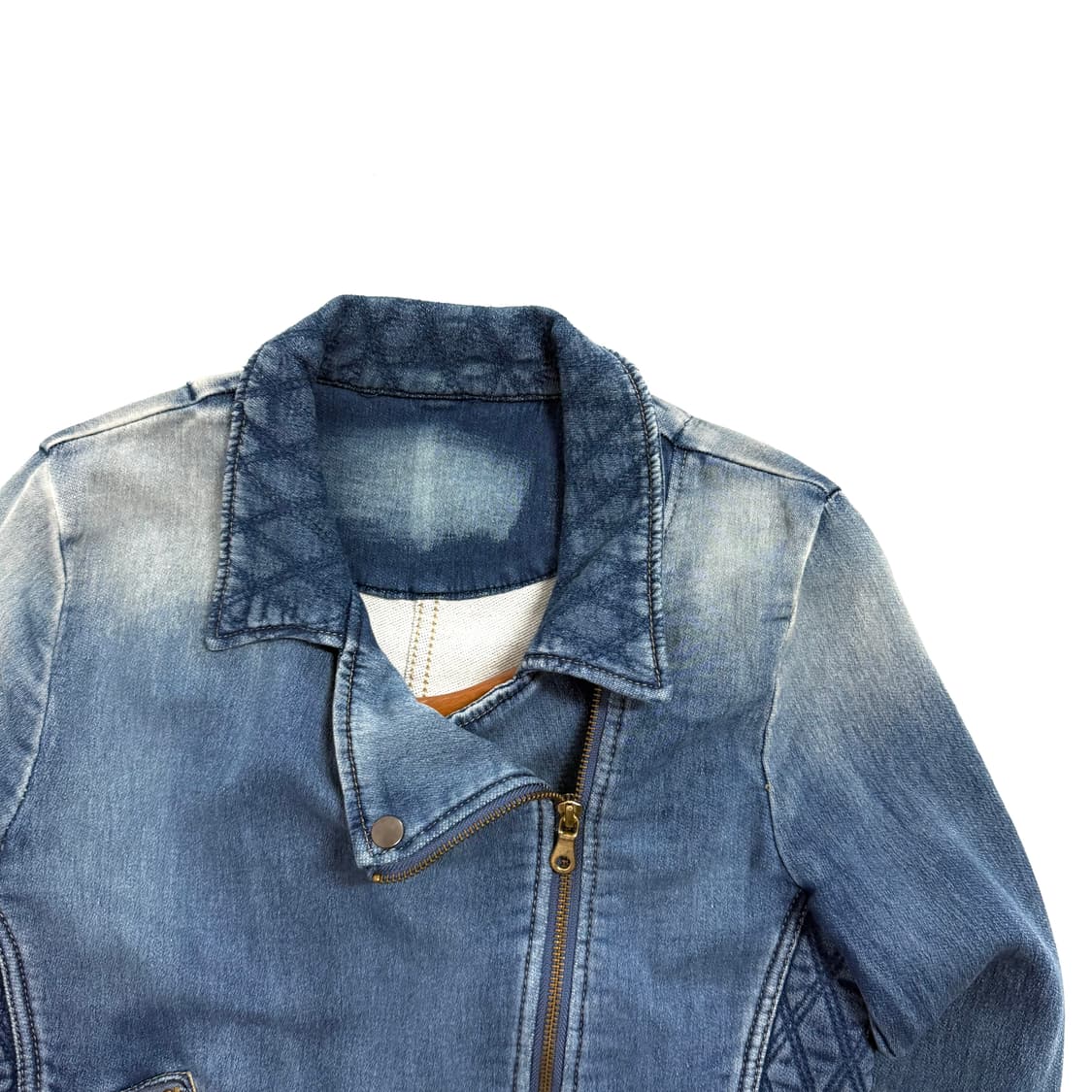빈티지 크롭데님 자켓  상품이미지4