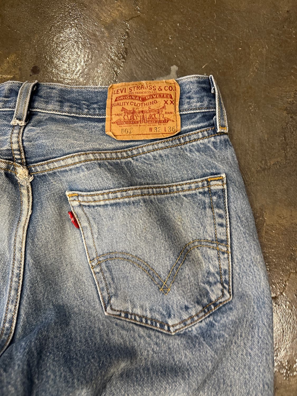 00s Levis 리바이스 501 W32 L36 상품이미지6