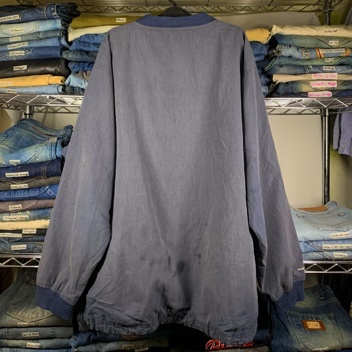 [XL] 90's 엄브로 나일론 웜업 스웻셔츠 상품이미지3