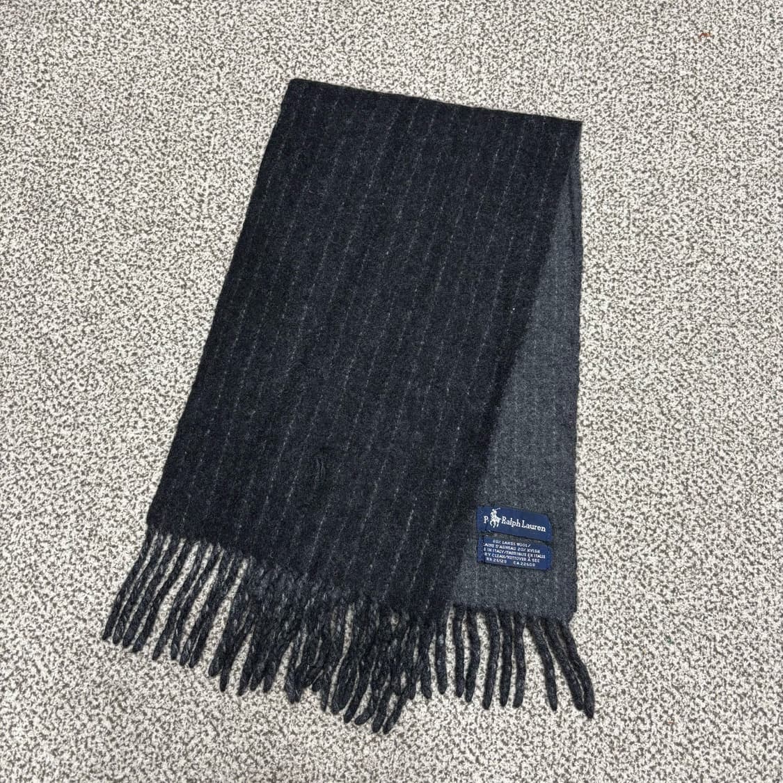 [택포,램스울80] 폴로 랄프로렌 이태리 투웨이 머플러 목도리 [A+] 상품이미지1