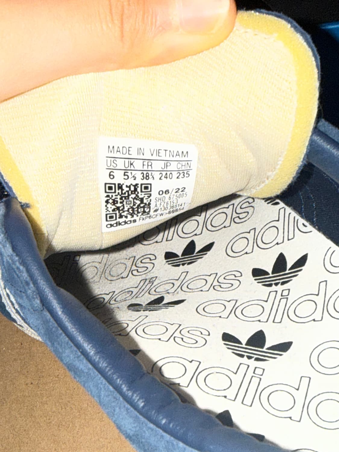 아디다스 삼바 네이비 상품이미지4