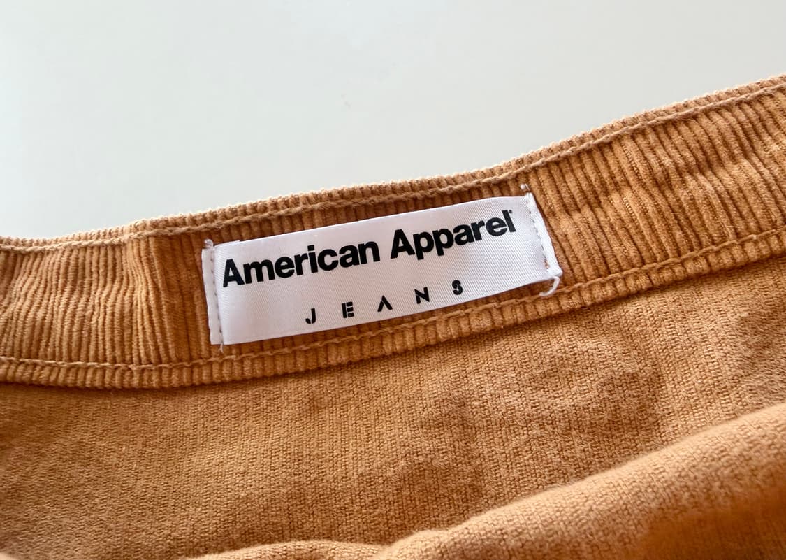 아메리칸어페럴 코듀로이 스커트 (made in U.S.A.) 상품이미지10