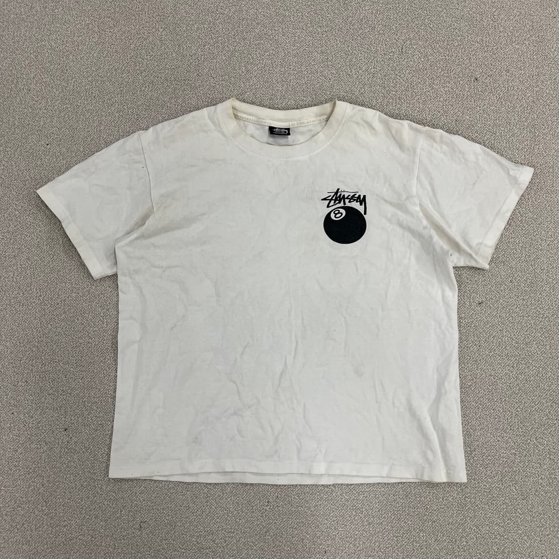 M 피그먼트 프린팅 반팔 티셔츠 0224M 상품이미지1