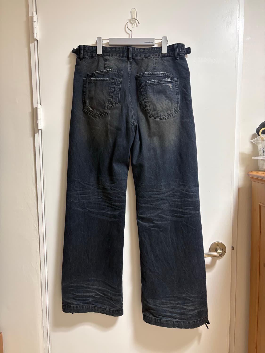 [3] 논노드 젠 더티 오일 워시드 데님 팬츠 상품이미지2