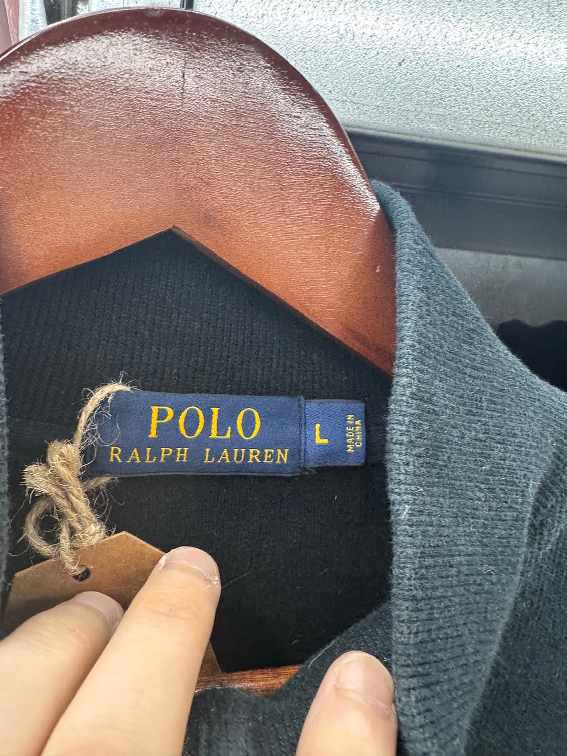 폴로 코튼 반집업  상품이미지3