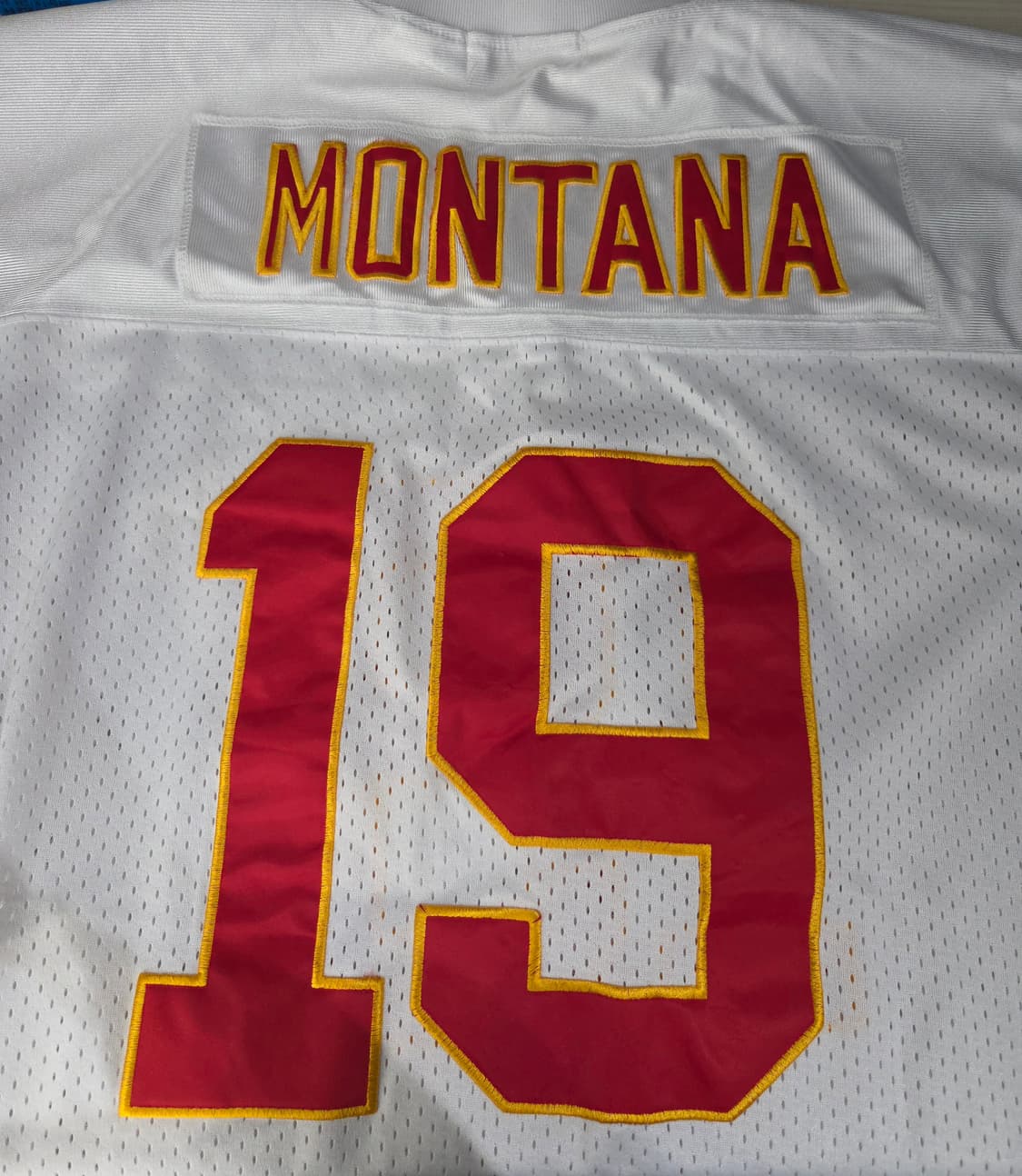 미챌앤네스 조 몬타나 캔자스시티 치프스 1994 스로우백 저지 상품이미지10