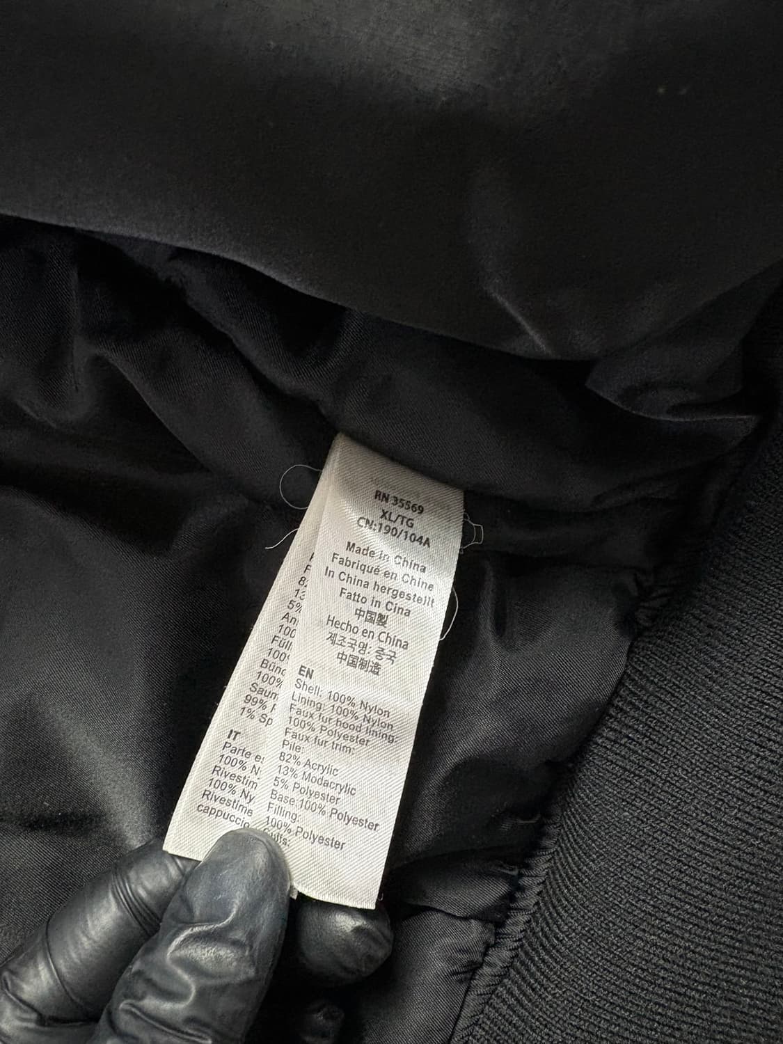 Alpha Industries 알파인더스트리 N-2B 쇼트웨이스트 XL 상품이미지7