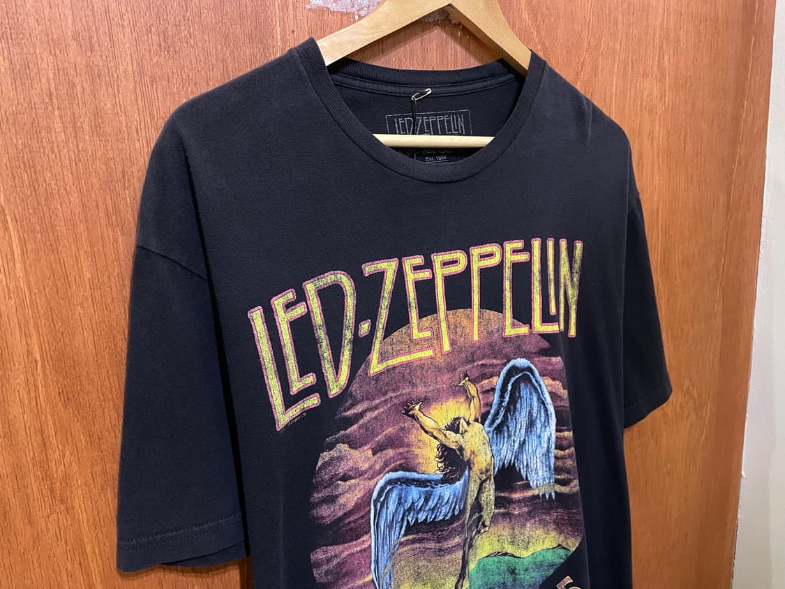 (L) Led Zeppelin 레드제플린 프린팅 반팔티 상품이미지3