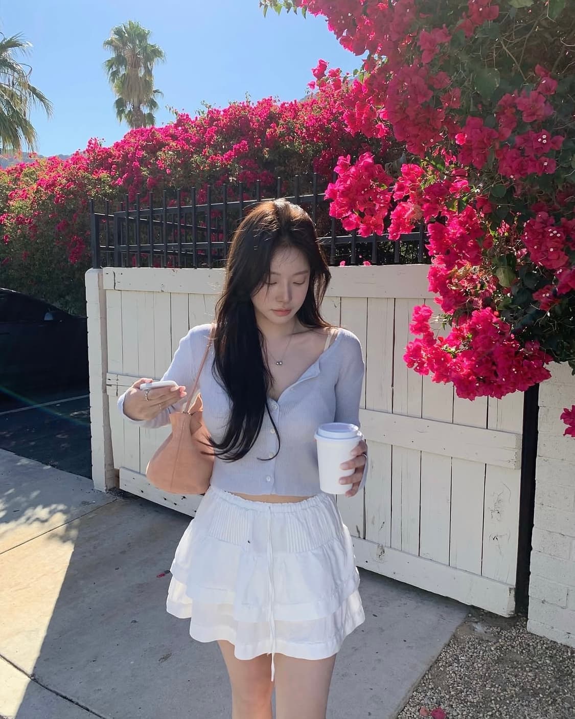 [새제품]더위시리즈 보나 캉캉 스커트 아이보리 상품이미지4