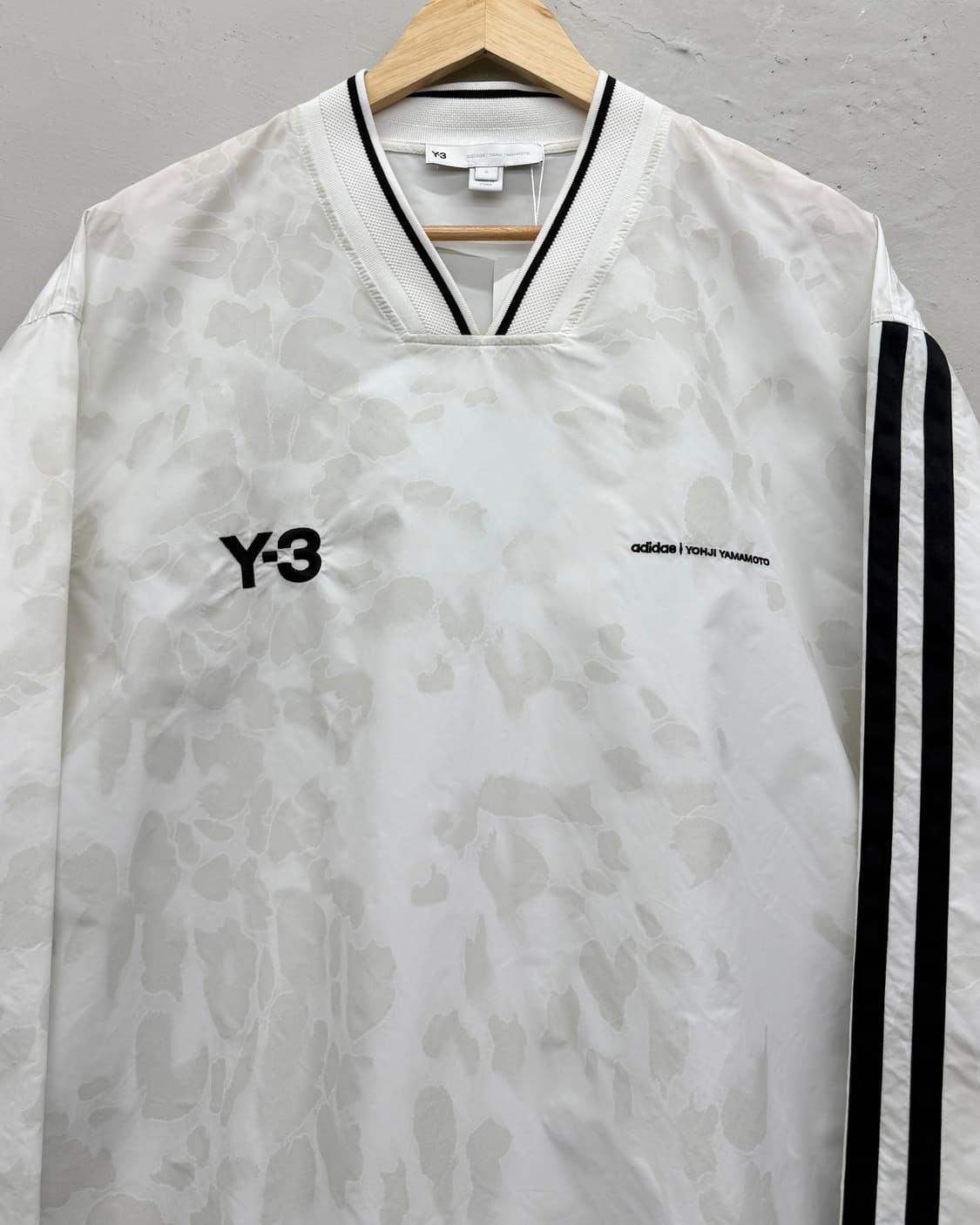 Y-3 화이트 카모 나일론쉘 웜업 자켓 상품이미지2