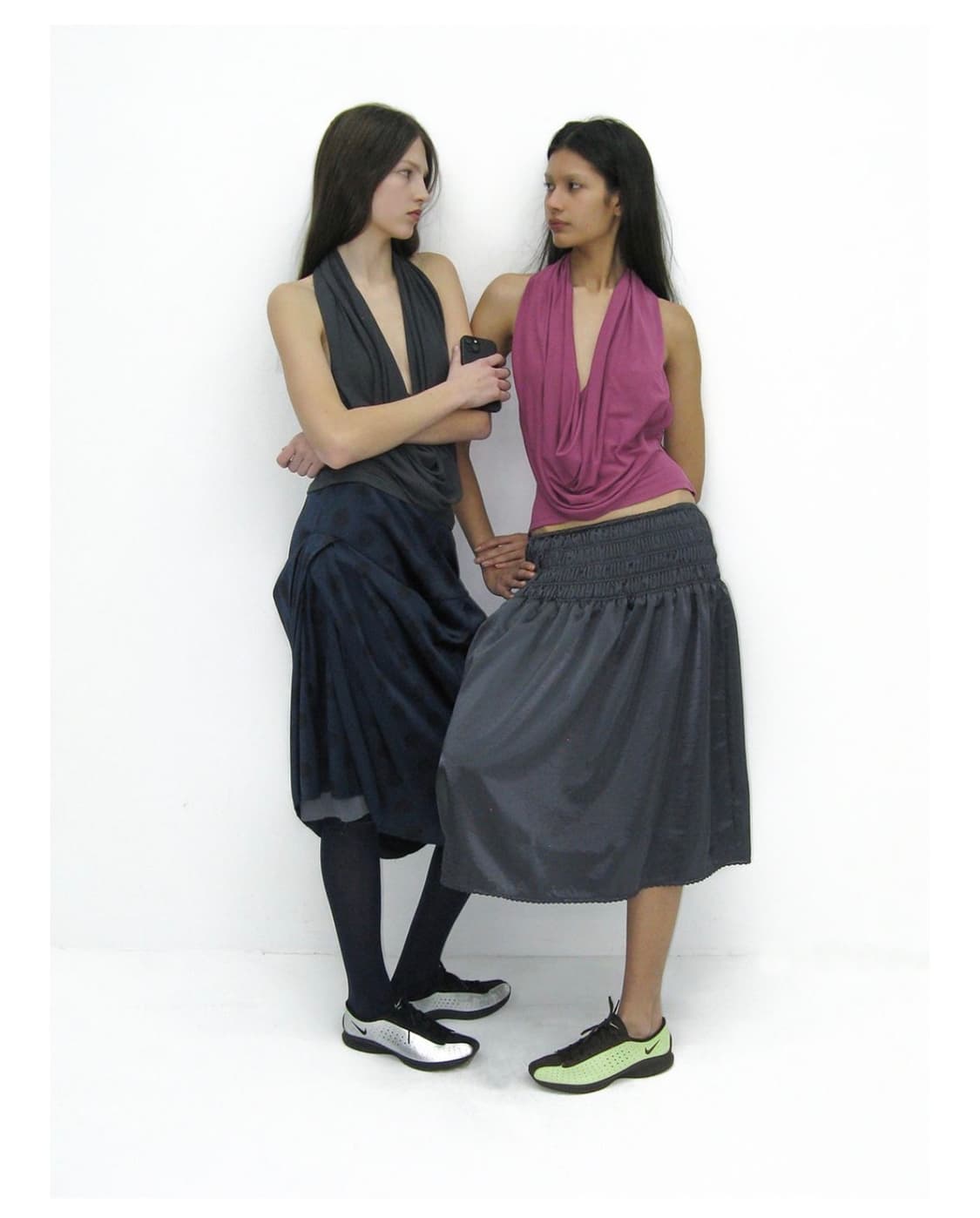 파르티멘토우먼 LACE TRIM SMOCKING MIDI SKIRT 상품이미지4