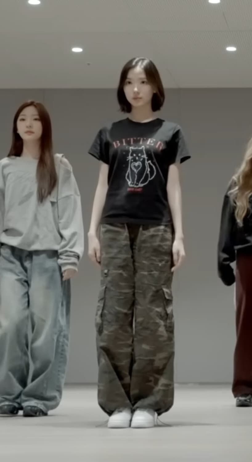 하투하 지우착용)러닝하이 립스탑 밴딩 카고 팬츠 상품이미지1