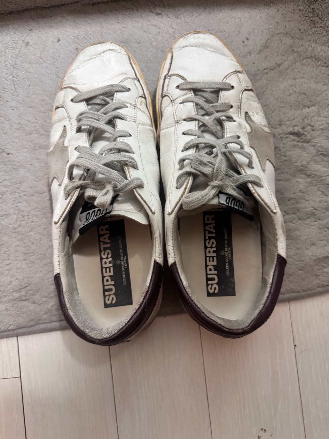 골든구스 스니커즈 브라운탭 270(42) 상품이미지1