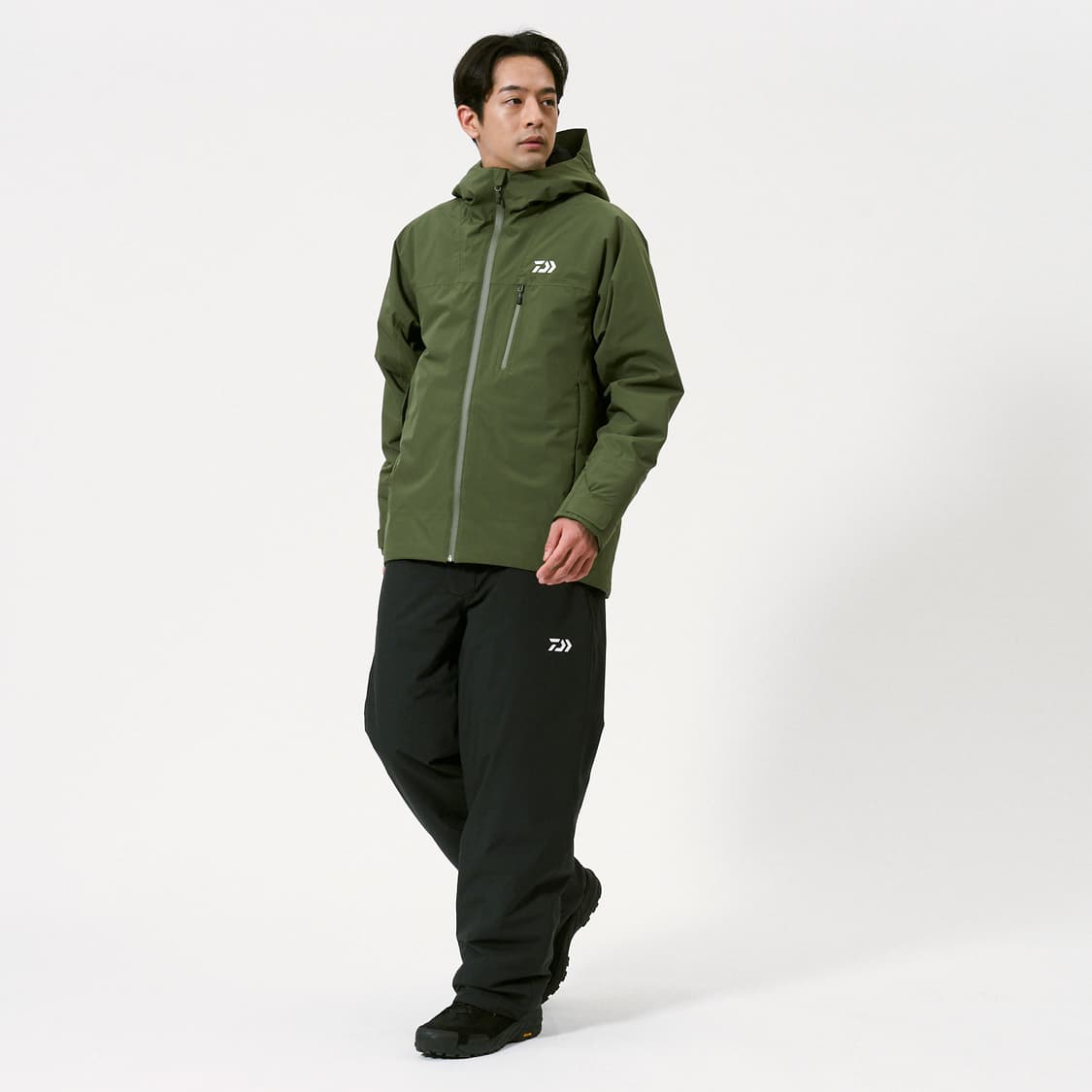 (미사용품) 다이와 DW-3525 레인맥스 윈터슈츠 올리브그린 XL 방한 상품이미지3