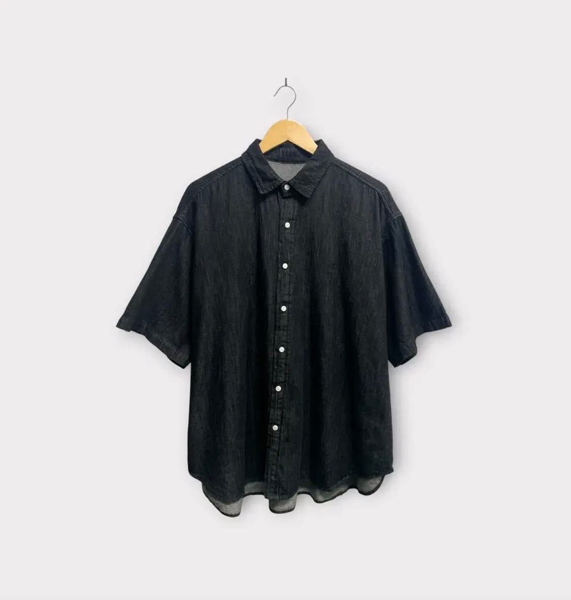 라퍼지스토어 오버 워싱 데님 셔츠 L 상품이미지1