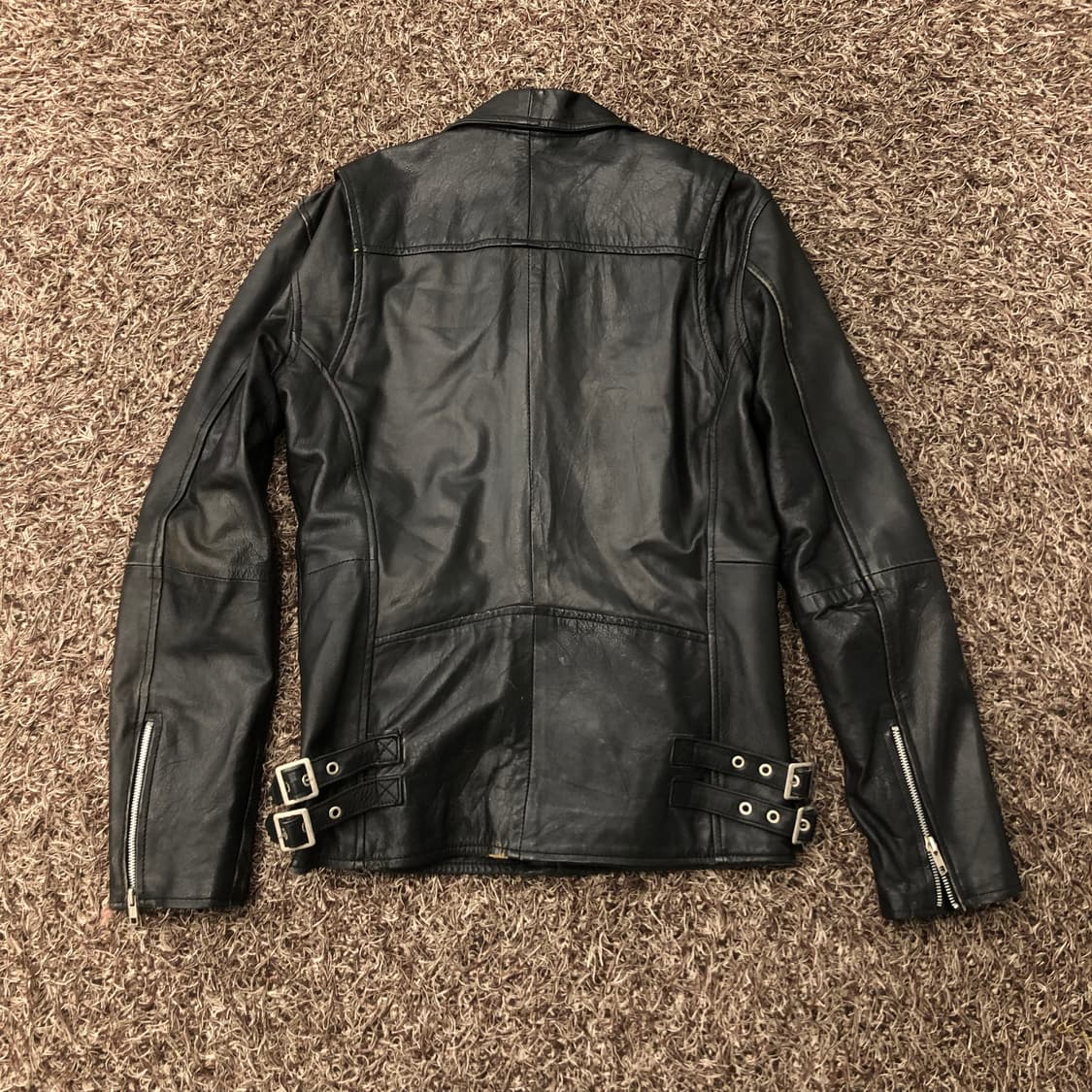 42 리얼레더 라이더 가죽 레더 자켓 상품이미지6