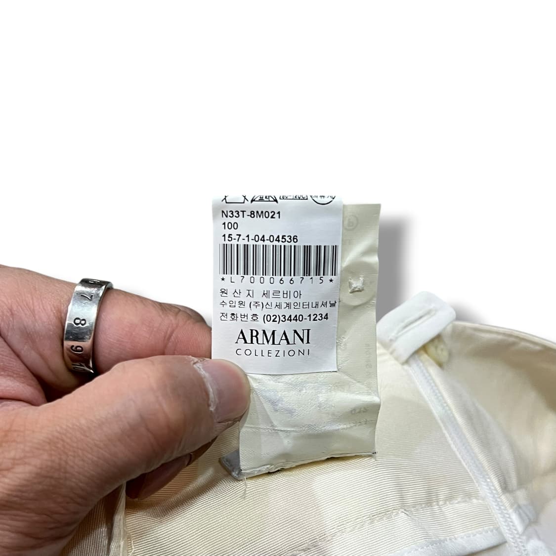  아르마니 꼴레지오니 플리츠 스커트 y14099 상품이미지8