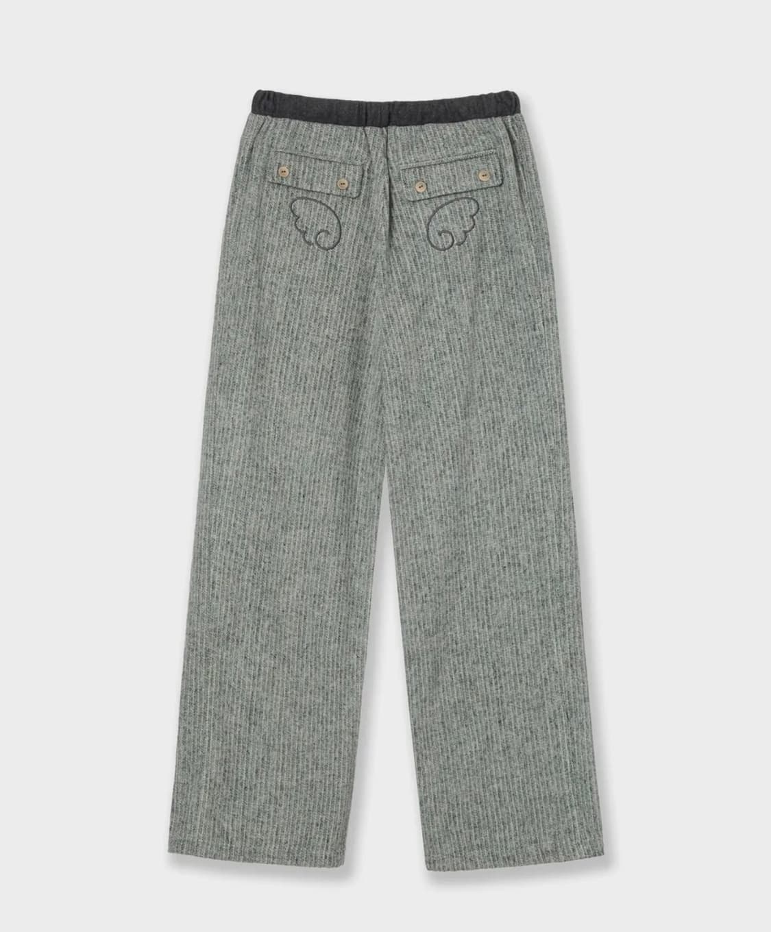 aeae ANGEL STRIPE PANTS [GREY] 상품이미지2
